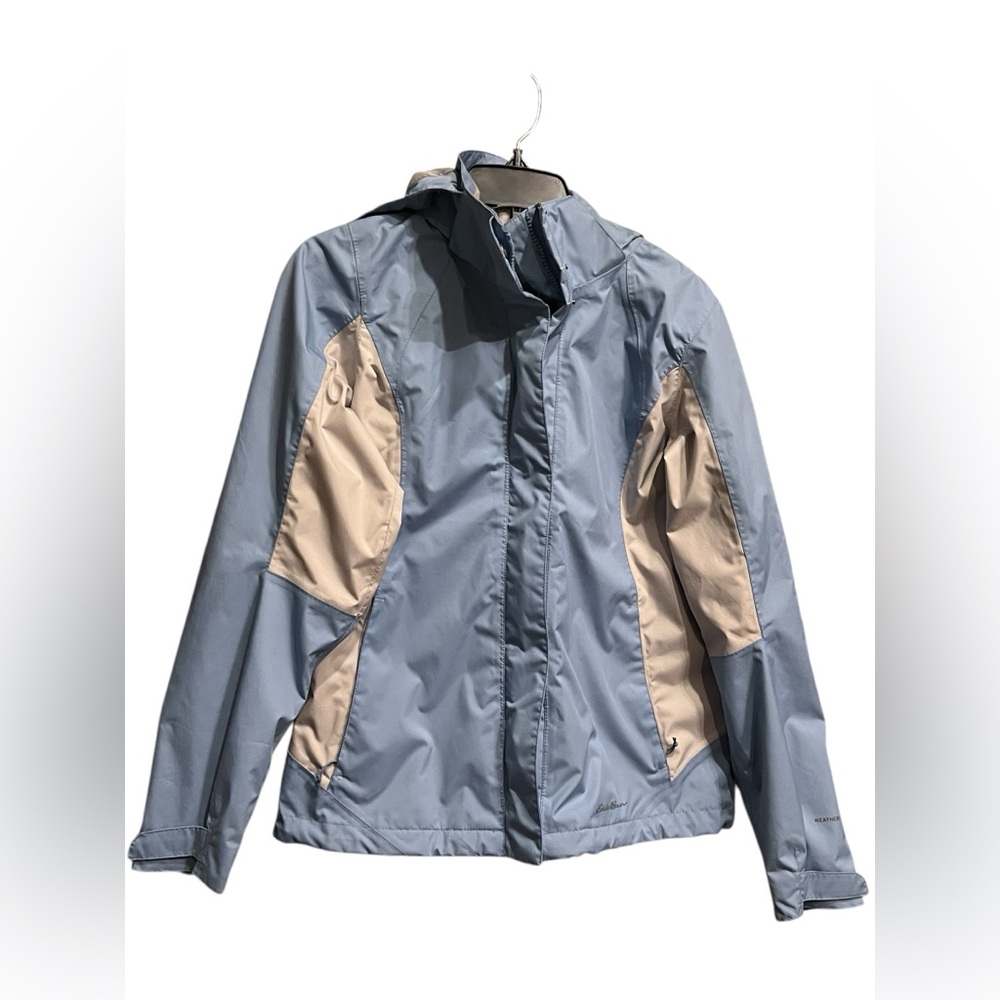 Eddie Bauer powder blue jacket